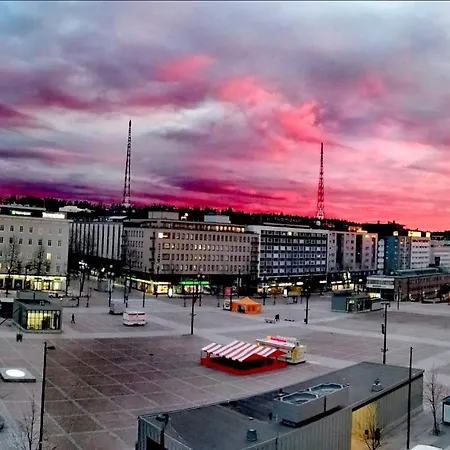 Ubytování v soukromí Huone Lahen Ytimessa.